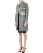 Diane von Furstenberg Nala Checked Coat - Lyst