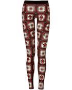 Fausto Puglisi Printed Leggings - Lyst