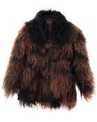 Hockley Azalea Curly-Lamb Coat - Lyst