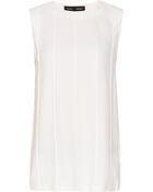 Proenza Schouler Pleat Front Blouse - Lyst