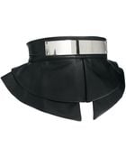 Asos Peplum Plate Detail Waist Belt - Lyst