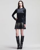 Belstaff Campden Dropwaist Embellished Dress - Lyst