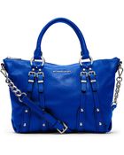 MICHAEL Michael Kors Leigh Medium Satchel - Lyst