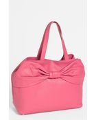 RED Valentino Bow Tote - Lyst