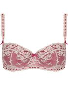 Topshop Lace Balcony Bra - Lyst