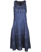 Vanessa Bruno Chambray Dress - Lyst