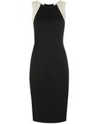 DKNY Structured Shift Dress - Lyst