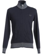 Fred Perry Cardigan - Lyst