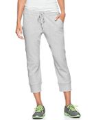 Gap Gapfit Cropped Terry Pants - Lyst