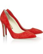 Rupert Sanderson Laira Suede Pumps - Lyst