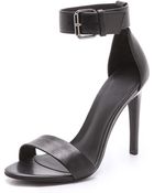 Tibi Amber Ankle Strap Sandals - Lyst