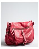 Kooba Dark Fuchsia Leather Troi Shoulder Bag - Lyst