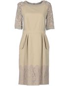 Philosophy di Alberta Ferretti Kneelength Dress - Lyst