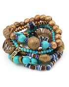 Vanessa Mooney Misty Mountain Bracelet Turquoise - Lyst