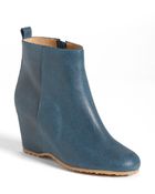 Maison Martin Margiela Leather Bootie - Lyst