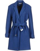Diane von Furstenberg Coat - Lyst