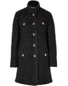 Emilio Pucci Coat in Black - Lyst