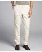 Gucci Tan Cotton Chino Pants - Lyst