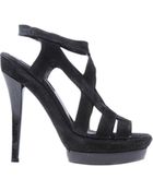 Jil Sander Platform Sandals - Lyst