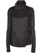 Rick Owens Leather Jacket - Lyst