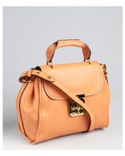 Chloé Clementine Leather Convertible Top Handle Satchel - Lyst