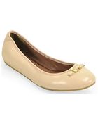 Diane von Furstenberg Bion Ballet Flat in Nude - Lyst