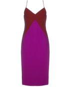 Narciso Rodriguez Two-Tone Panelled Dress - Lyst