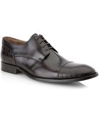 Kurt Geiger Terrance Leather Laceup Shoe - Lyst