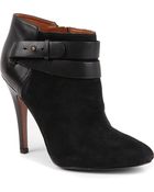 Nine West Brettly Suede Ankle Boots - Lyst