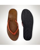 Ralph Lauren Paxhill Canvas Thong Sandal - Lyst