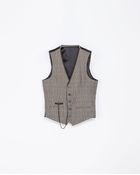 Zara Combined Waistcoat - Lyst
