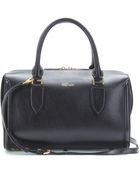 Alexander McQueen Heroine Leather Bowling Bag - Lyst