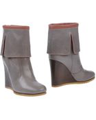 Chloé Ankle Boots - Lyst