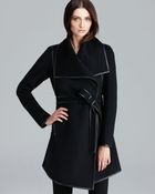 Dawn Levy Harper Belted Wrap Coat - Lyst