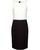 Michael Kors Stretch Boucle Crepe Dress - Lyst