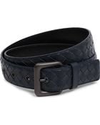 Bottega Veneta Woven Leather Intrecciato Belt - Lyst