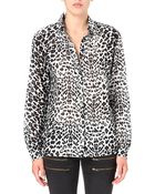 Maje Leopardprint Shirt - Lyst