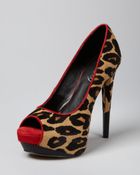 Boutique 9 Peep Toe Platform Pumps Nalanee High Heel - Lyst