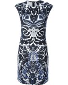 McQ by Alexander McQueen Patterned Sleeveless Dress - Lyst