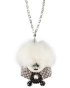 On Aura Tout Vu Usb Key Mink Fur, Crystals And Python - Lyst