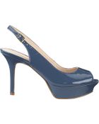Nine West Just smile Peep Toe Pump - Lyst