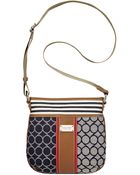 Nine West On Cloud 9 Denim Crossbody - Lyst