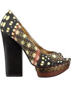 Nine West Gosh Platform Heels - Lyst