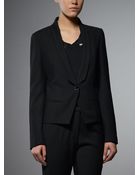 Patrizia Pepe Viscose Crepe Jacket - Lyst