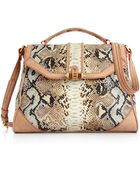 Rachel Rachel Roy Natural Native Messenger Bag - Lyst