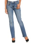 Levi's 505 Straight-leg Jeans Studio Blue Wash - Lyst