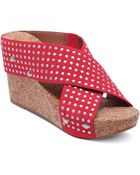 Lucky Brand Miller2 Wedge Sandals - Lyst