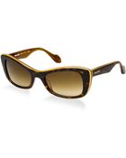 Miu Miu Sunglasses, Mu 01Os - Lyst