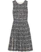 Oscar de la Renta Embellished Bouclã Dress - Lyst