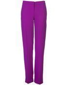 Rachel Roy Straight Leg Trouser - Lyst
